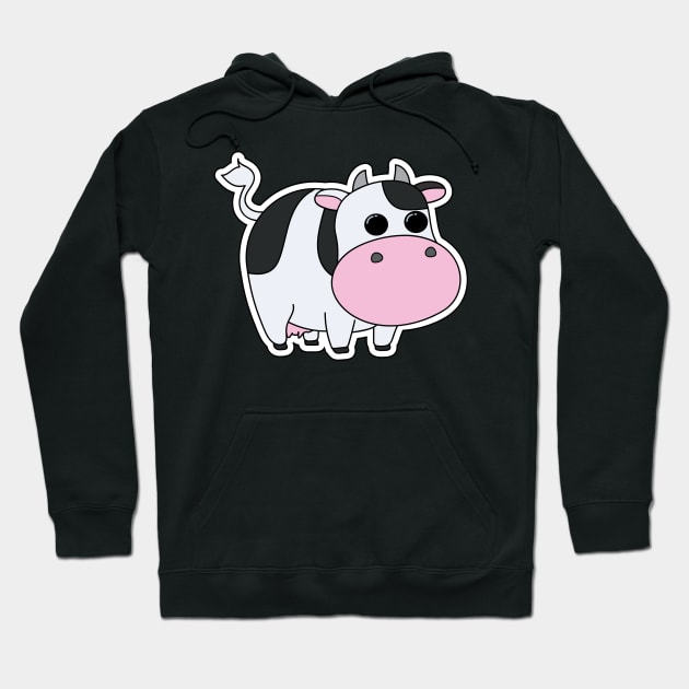 Cow Harvest Moon Hoodie by HijriFriza